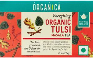 Organic Tulsi Masala Tea 75g