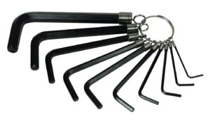 Stanley 69-213-22 10-Piece Metric Hex Key Ring Set