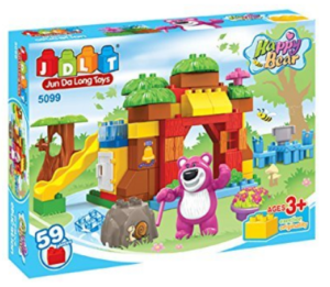 Toyhouse Blocks Happy Bear set of 59pcs