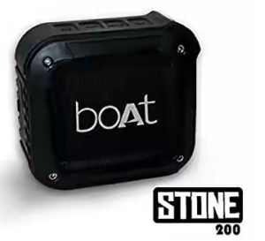 boAt Stone 200 Portable Bluetooth Speakers (Black)