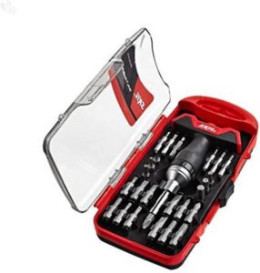 Flipkart - Buy Bosch - Skil 28 Piece T Handle Set (Red and Black) Standard Screwdriver Set (Pack of 28) at Rs only