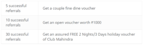 little app refer and earn dinner voucher, holiday voucher & much more