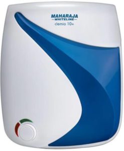 Flipkart - Buy Maharaja Whiteline Storage Water Geyser (White and Blue, Clemio 10 + (WH-135)) at Rs 3,996 only