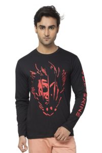 Amazon - Buy Alan Jones Men's Cotton Printed T-Shirt at Rs 299 only