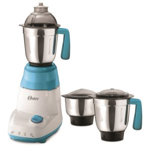Amazon - Buy Oster 600-Watt 3 Speed Mixer Grinder with 3 Jars (WhiteBlue) at Rs 1449 only