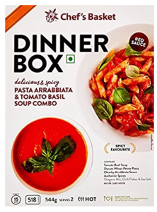 Chef's Basket Pasta Box Chunky Arrabbiata , 544g