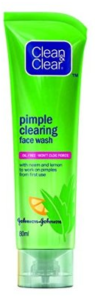 Clean & Clear Pimple Clearing Face Wash, 80g
