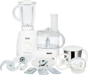 Flipkart- Buy Inalsa fiesta 650 W Food Processor (White) at Rs 2499 only