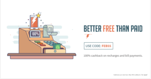 Freecharge - Get 100% cashback upto Rs 55 on Recharge Bill Payments (New Users)