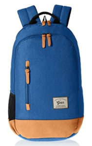Gear Classic 24 ltrs Royal Blue and Brown Casual Backpack (BKPCAMPS81002)