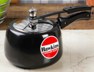 Hawkins Contura Black Aluminium 3 L Pressure Cooker