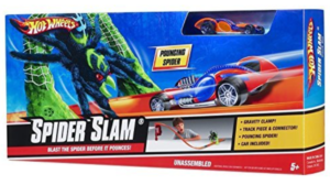 Hot Wheels Spider Slam Track Set, Multi Color