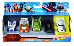 Hot Wheels Star Wars 5 Vehicle Gift Pack (Multicolor)