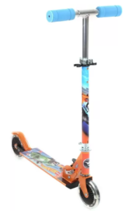 Hot Wheels hot wheel 2 wheel scooter with lights (Orange)