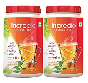 Incredio ReFresh Tea, 0.2 kg Pack of 2 Honey lemon