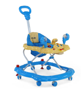 LuvLap Sunshine Baby Walker (Blue)