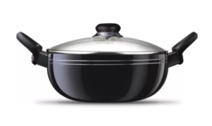 Flipkart Steal - Buy Nirali Imperium Non-Stick Induction DEEP KADHAI, 22.5cm, 1.8ltr Kadhai 1.8 L (Aluminium, Non-stick) at Rs 459 only