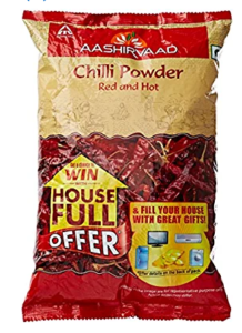 Aashirvaad South Chilli Powder, 500g