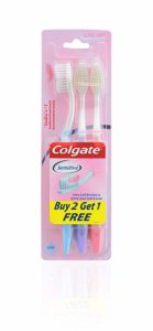 Amazon - Buy Colgate Sensitive Toothbrush - Buy 2 get 1 Saver at Rs 70 only