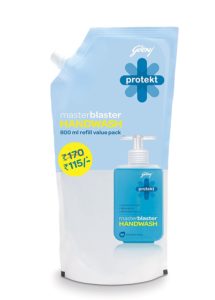 Amazon - Buy Godrej Protekt Master Blaster Handwash - 800 ml at Rs 93 only