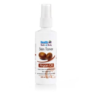 Amazon - Buy Healthvit Bath and Body Nourishing Argan Skin Toner, 100ml at Rs 88 only