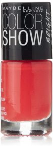 Amazon - Buy Maybelline Color Show Bright Sparks, Flash of Coral, 6ml at Rs 82 only