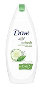 Dove Go Fresh Nourishing Body Wash, 190ml