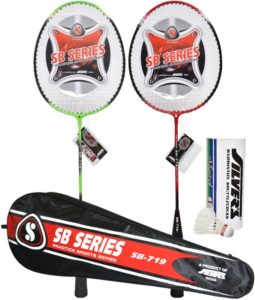 Flipakrt - Buy Silver's SB - 719 Combo 1 Badminton Kit - at Rs 379 only