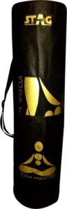 Flipakrt - Buy Stag MANTRA Black, golden 6 mm Yoga Mat at Rs 426 only