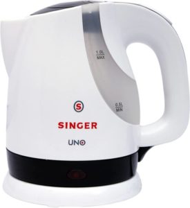 Flipkart - Buy Singer UNOSKT 100 UBI Electric Kettle (1 L, Black) at Rs 563 only