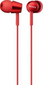Flipkart - Buy Sony MDR-EX150 Wired In-the-ear Wired Headphones (Red, In the Ear) at Rs 549 only