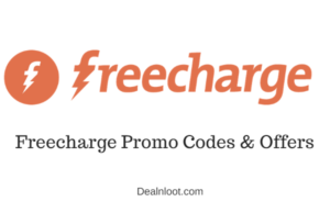 Freecharge promo codes