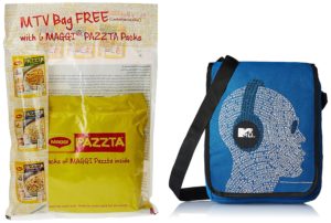 Maggi Pazzta Pack, 398g with Free MTV Bag Rs 150 only amazon