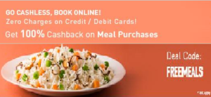 MakeMyTrip FREEMEALS