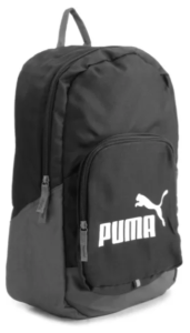 Puma Phase Backpack (Black, Grey)