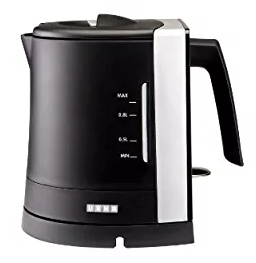 Usha 3210 0.8-Litre Stainless Steel Electric Kettle (Black)