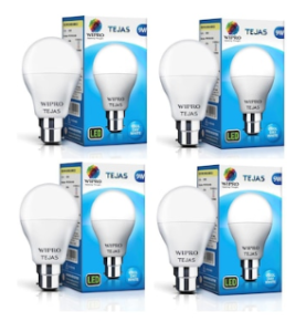 Wipro Tejas 9W LED Bulb - Pack of 4