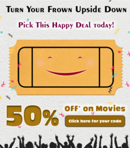 bookmyshow get flat 50 off on booking 2 movie tickets