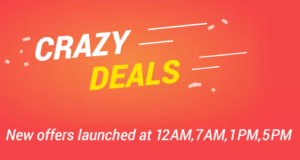 flipkart electronics sale crazy deals at 12 AM , 7 AM, 1 PM and 5 PM everyday