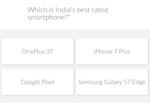 india best rated smartphone oneplus 3t question