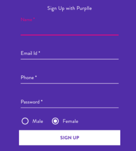 purplle app sign up for a new account and get 25 off