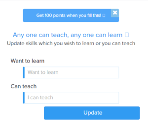 teachmitra get 100 points free want to learn can teach