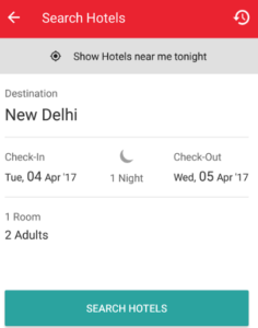 yatra app search hotels and get 75 off + 20 cashback 27th march