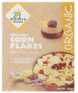 24 Mantra Organic Corn Flakes, 300g
