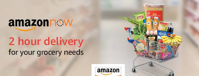 Amazon now grocery offer