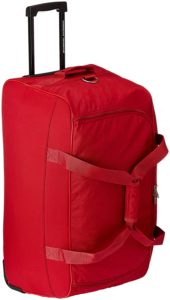 American Tourister Polyester Red Travel Duffle