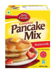 Betty Crocker Buttermilk Pancake Mix, 500g at Rs.120