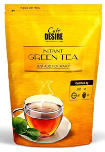 Certified Cafe Desire Pure Green Tea Cardamom Flavour - 100 gm