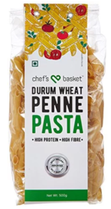Chef's Basket Durum Wheat Penne Pasta, 500g