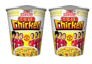 Cup Noodles Spiced Chicken, 140g (Pack of 2) at Rs.40